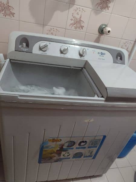 Super Asia Washing machine with dryer 2