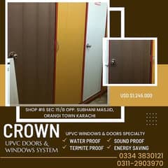 PVC Doors/solid Doors/PVC windows/Upvc doors/office doors 0