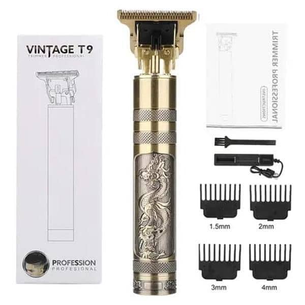 Golden Men's Hair Trimmer – Rechargeable, Cordless, Pop-Up Trimmer 0