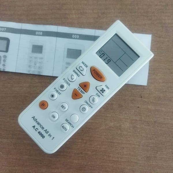 Remote control • Original Voice control • Tv• lcd •led• Ac 9