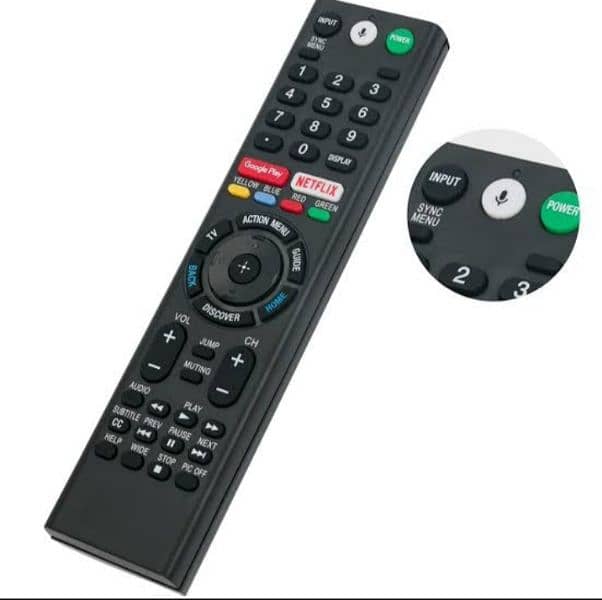 Remote control • Original Voice control • Tv• lcd •led• Ac 19