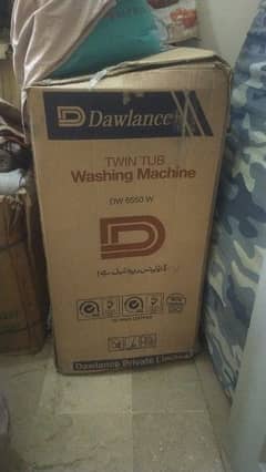 washing machine Dawlance DW-6550 w