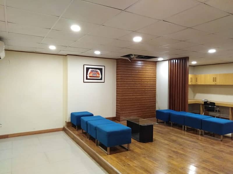 E-11 Fully Furnished 3500 Square Feet Commercial Space For Offices On Rent Situated At Prime Location 4