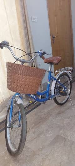 sky blue luxury bicycle