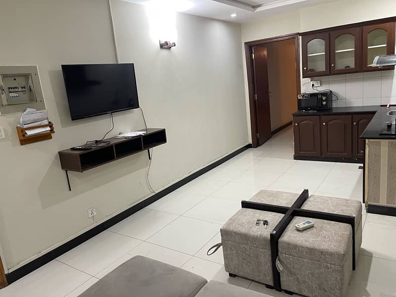 F11 daily basis one bed plus tv lounge for rent with all basic 2