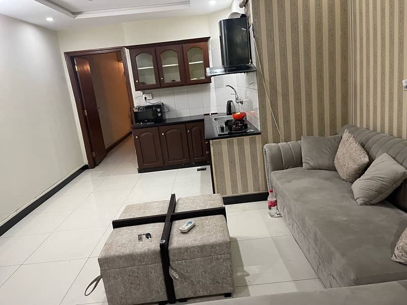 F11 daily basis one bed plus tv lounge for rent with all basic 3