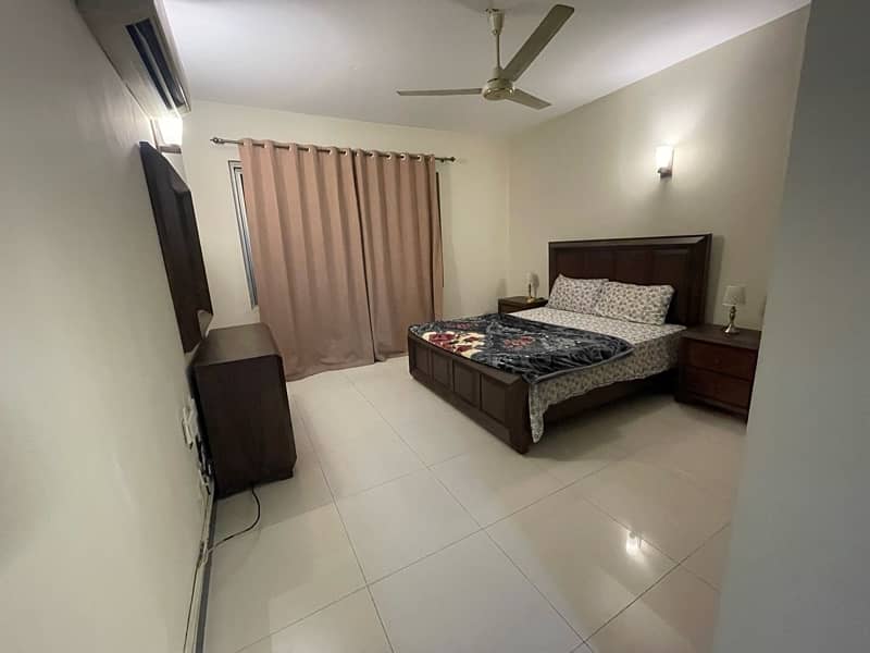 F11 daily basis one bed plus tv lounge for rent with all basic 4