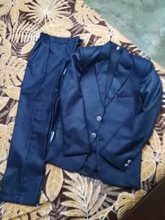 navy blue 3 piece suit.