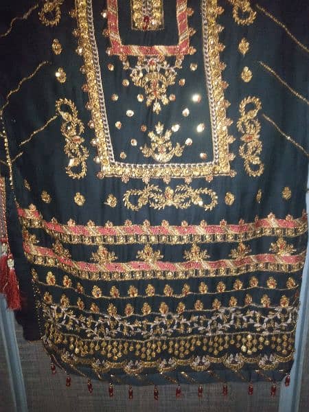 bridal dress for walima and party 7