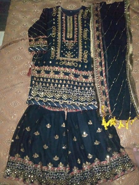 bridal dress for walima and party 9