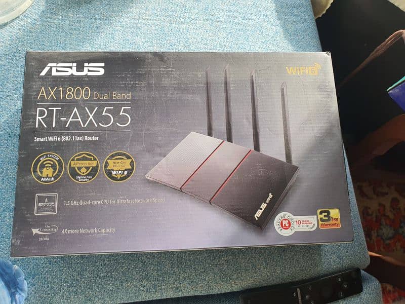 Asus wifi 6 router ax1800 - RT-AX55 0