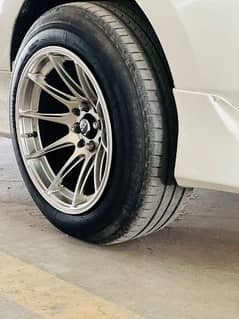 Alloy rims 15 inch 4 nut (only rims)