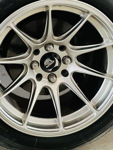 Alloy rims 15 inch 4 nut (only rims) 2