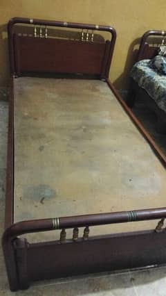 2 single bed with mattress sell