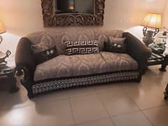 5 seater sofa set  with cushions and filling 0