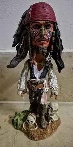 NECA Cannibal Jack's Sparrow Statue Resin HeadKnocker - POTC3