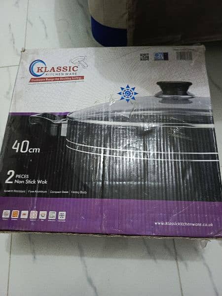 Non Stick Wok 40 cm 0