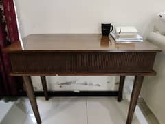 Brown Study / Console Table - ideal for study table for compact spaces