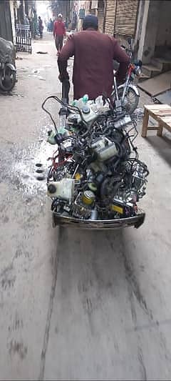 Nissan note hybrid battery,ac compressor,cooling coil,vaporator 1