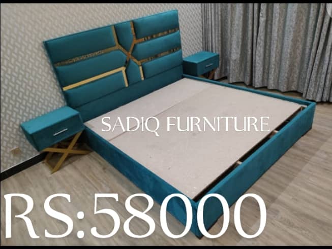 Wooden Bed Set/King Size Furniture/Solid Wood/Bed Sets/Wood Design 4