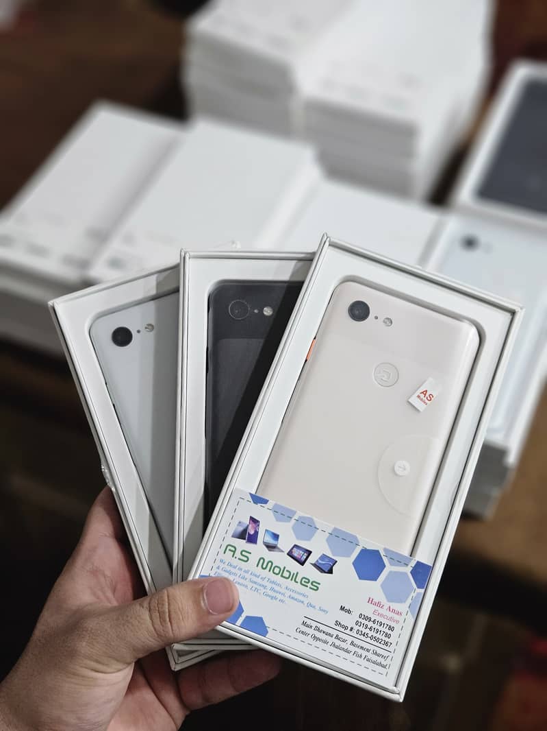 Google pixel 3, 3axl, 4, 4xl, 4a5g All approved box pack 0309-6191780 6