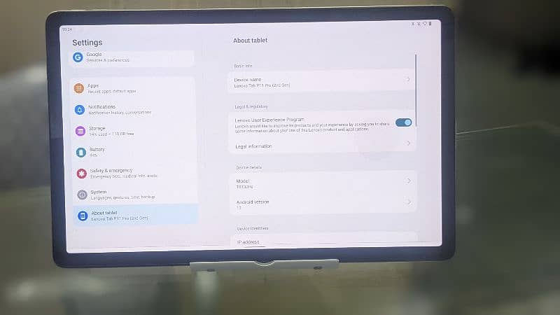 Lenovo Tab P11 Pro Gen 2 7