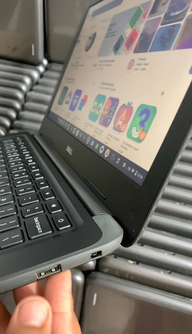 Dell | Chromebook 3380 | Playstore Supported | Chromebook in 12000/- 10