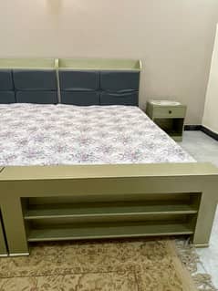 Bed Set with Side Tables for Sale