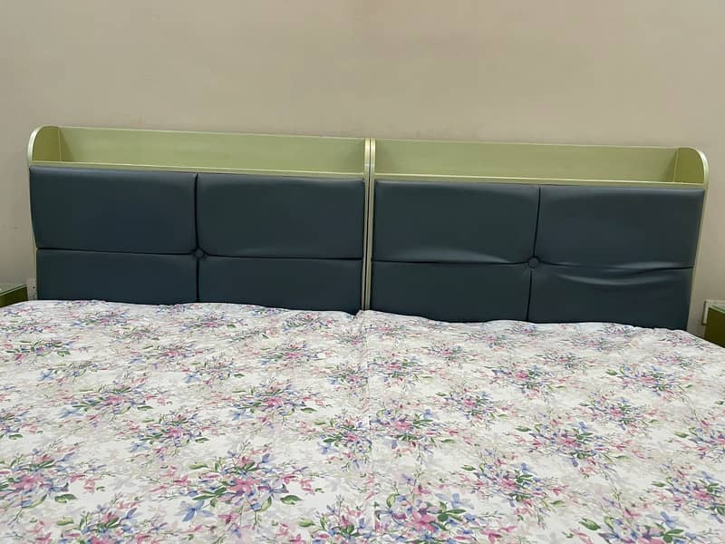 Bed Set with Side Tables for Sale 2