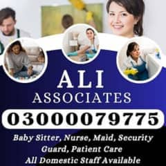 providing,maids,cook,helper,couple,pattient care