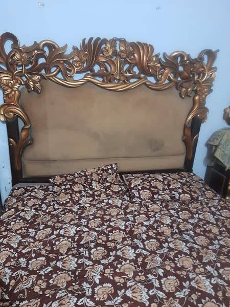 pure chiniot wooden bed set 3