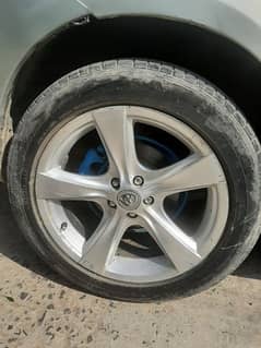 alloy wheel 17 inch low profile tyres