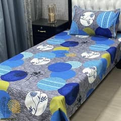 2 Pcs Single Bed Bedsheets