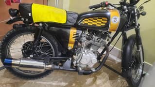 honda 125 modified cafe racer