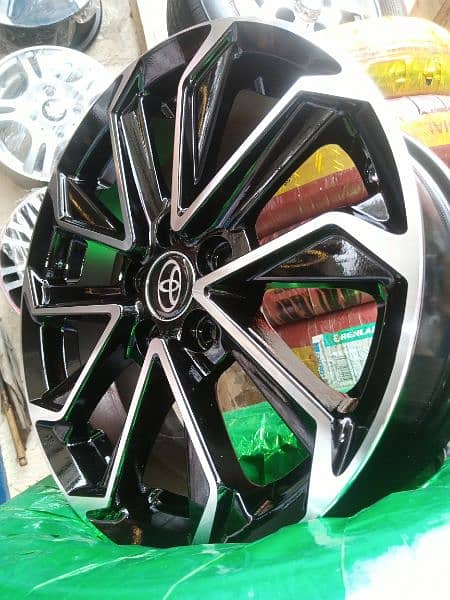 BRAND NEW ALLOY RIMS FOR TOYOTA COROLLA GRANDE 2024 1