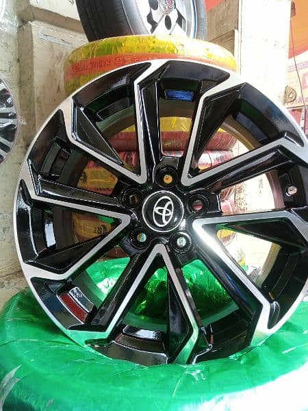 BRAND NEW ALLOY RIMS FOR TOYOTA COROLLA GRANDE 2024 3