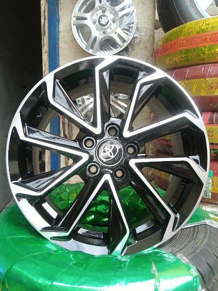 BRAND NEW ALLOY RIMS FOR TOYOTA COROLLA GRANDE 2024 5