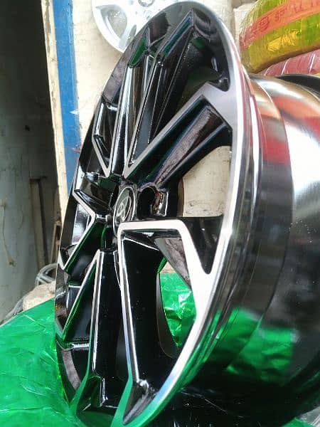 BRAND NEW ALLOY RIMS FOR TOYOTA COROLLA GRANDE 2024 9