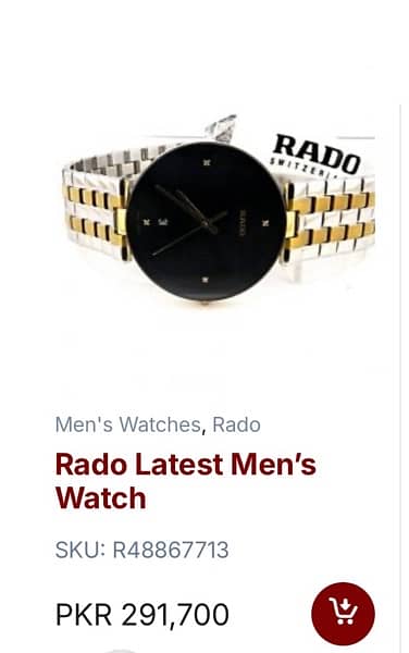 original Rado watch 1