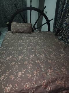 pure wood bed Queen size 0