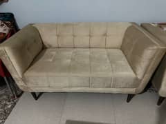 Golden Color Sofa set