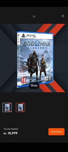 PS 5 CD GOD OF WAR