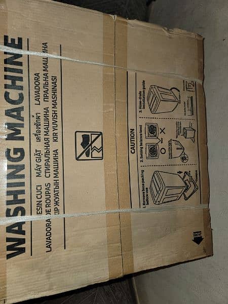 Samsung top load automatic washing machine 11kg new 1