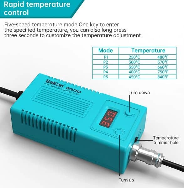 Bakon 950c c210 Soldering station 3