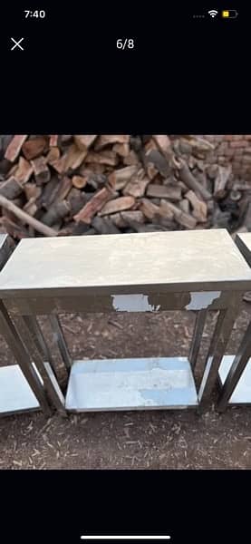 stainless steel tables 1