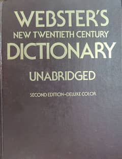 Webster's twenteeth century dictionary