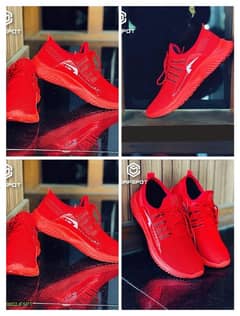 Men , s Running Walking Casual shoes - jF015, Red