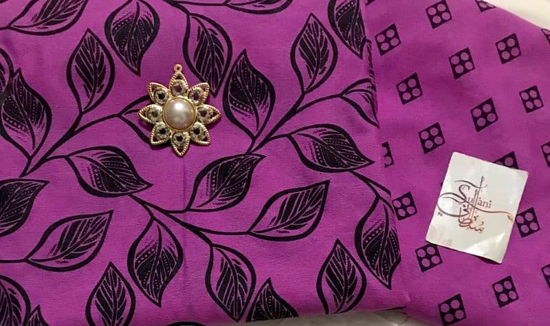 Printed Soft Malai Shirt & Trouser (Same) 
Without lace and buttons 14