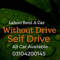 Self Drive Rent A Car Without Driver Rent A Car Lahore