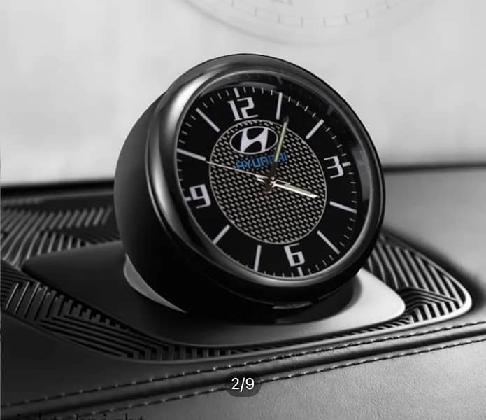 Hyundai Dashboard Car Clock 1